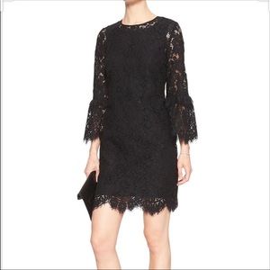 Banana Republic Black Lace Dress (size 4 Petite)